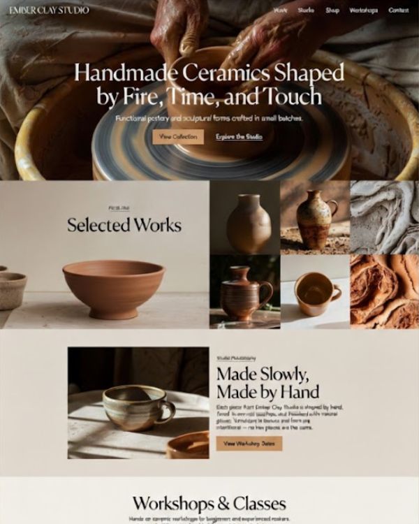 Portfolio design sample 7